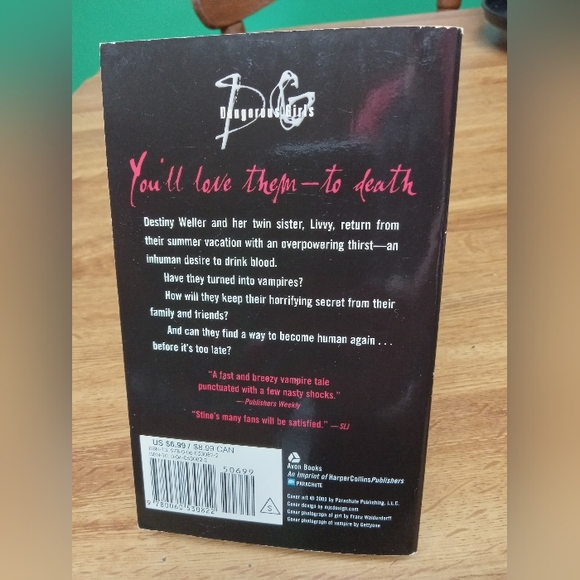 Dangerous Girls by: R.L. Stine 2003 Paperback - Picture 2 of 7